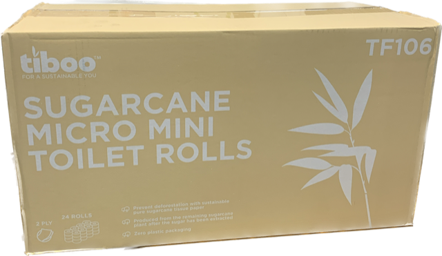 Sugarcane Micro Toilet Rolls