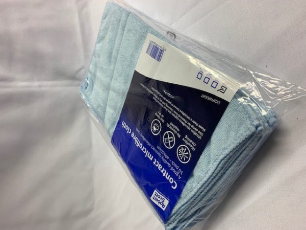 Blue Microfibre Cleaning Cloths
