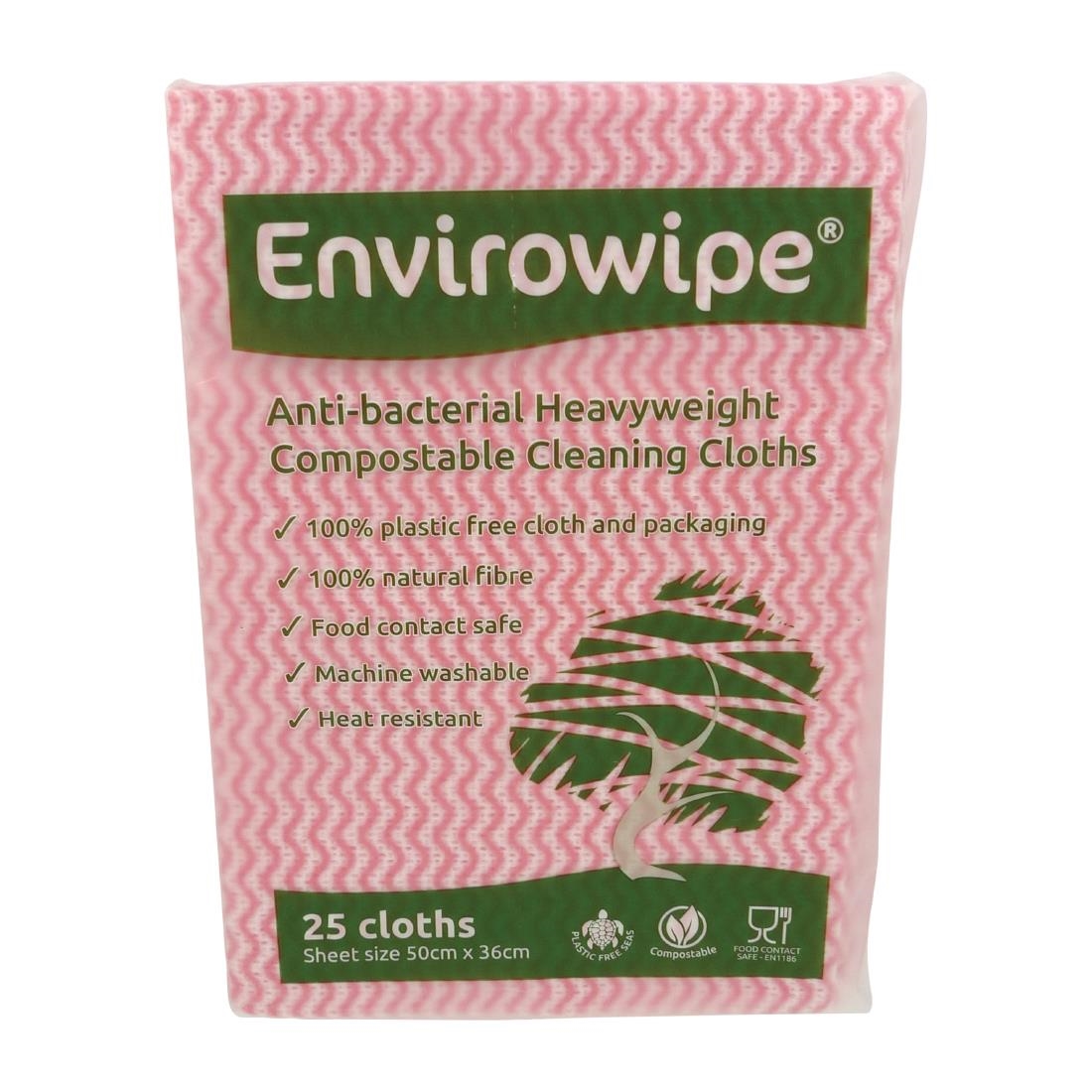 Envirowip anti-bac compostable cleaning cloths