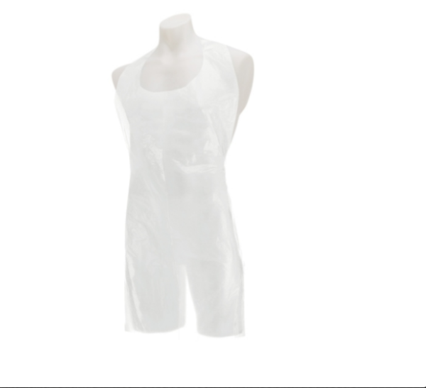 White Biodegradable Aprons