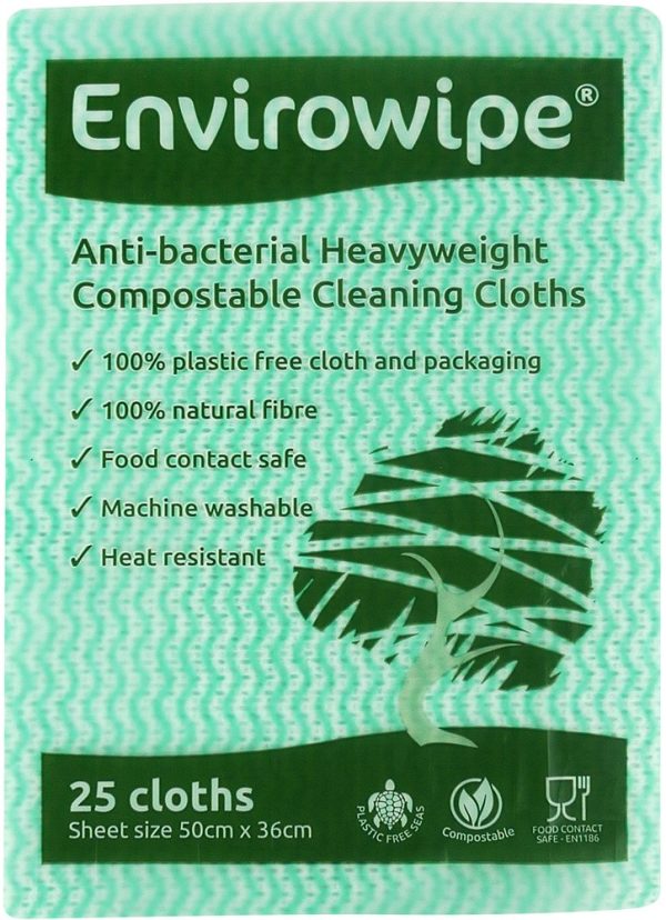 compostable j-cloth envirowipe green