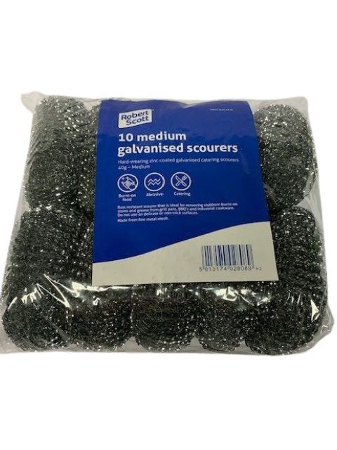 galvanised wire scourers