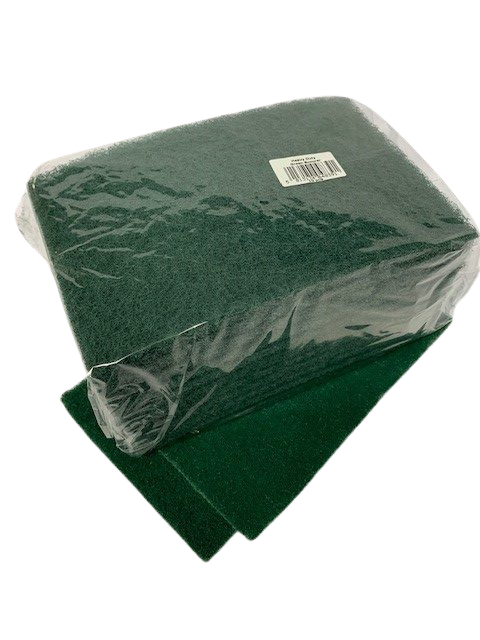 Heavy duty green scouring pad